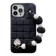 thumbnail image 1 of iPhone 11 12 13 14 Plus PRO MAX 14pro 14 Rejilla De Felpa Con Pulsera Funda Blanda, 1 of 4