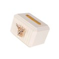 thumbnail image 1 of serony Napkin Paper Holder Deer Head Sculpture Tissue Box for Countertop White, 1 of 9