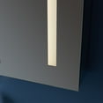 thumbnail image 5 of Vinnova Rieti 24" Rectangle Frameless LED Lighted Medicine Cabinet Wall Mounted Bathroom Mirror with Storage, 5 of 10