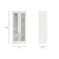thumbnail image 3 of NewAge Products Home Bar Series 21 in. Tall Wall Display Cabinet, 3 of 6