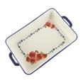 thumbnail image 2 of The Pioneer Woman Ceramic 9x13 Baker with Lid, Heritage Floral, 2 of 7