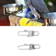 thumbnail image 4 of Anillo de pie de loros de acero inoxidable Hebilla de pie de loros Hebilla de pie de loros pequeños Hebilla de pierna de loros Hebilla de pierna de loros en movimiento para ANGGREK Otros, 4 of 8