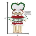 thumbnail image 6 of Personalized Couple Ornament 2024 - Red Couple Santa Pride Decor 2024 Same Sex Christmas Decorations, 6 of 10