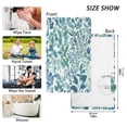 thumbnail image 6 of Yayeee 2 Pack Hand Towels for Bathroom 100% Cotton 16" x 28" Soft Absorbent Kitchen Towel, Beautiful Leaves Pattern, 6 of 7