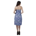 thumbnail image 6 of Moomaya Strapless Sundresses For Women Printed Crepe Smocked Tube Womens Dress, 6 of 6