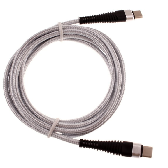 6ft PD Cable for Samsung Galaxy Tab S9 FE/Plus - Type-C to USB-C Charger Cord Power Wire Sync Braided for Galaxy Tab S9 FE/Plus