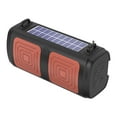 thumbnail image 1 of Kbndieu Solar Powered Mini Audio System Outdoor Wireless Bluetooth Speaker, New Solar Powered Charging Flashlight Subwoofer, Card Insertion, USB Flash Drive, Mini Speaker Home Essentials, 1 of 2