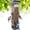 Gray, variant on Squirrel Proof Bird Feeders for Outdoors, Metal Wild Bird Feeder for Outside Hanging, 4 Ports Perches, 3LB Large Capacity(Gray)