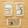 thumbnail image 5 of Bylaoya PP Plastic A4 File Organizer, Transparent, 5 of 6