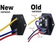 thumbnail image 2 of 3Dman 15A 250V Rocker Switch Power Socket Inlet Module Plug 5A Fuse Switch with 18 AWG Wiring 3 Pin IEC320 C14 1pcs, 2 of 7