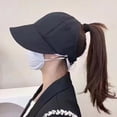 thumbnail image 6 of Adjustable Polyester Sun Hat for Women Wide Brim UV Protection Summer Outdoor Fashion, 6 of 7