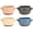 Multicolor, variant on French Onion Soup Bowls, 16 Oz Soup Bowls with Handles Ceramic Soup Crocks for Chilli, Cereal, Cereal, Pot Pies - French Onion Soup Crocks, Oven, Broil & Dishwasher Safe, Multicolor, Set of 4