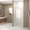Chrome + Aluminium + Tempered Glass#648, variant on 31-30x 72 Bifold Shower Door for Small Bathroom, 1/4 Tempered Glass with Explosion Proof Film, Matte Black Aluminum Frame, Space Saving Hinge Design