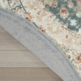 thumbnail image 5 of Nourison Thalia Persian Green Ivory 7’10” x Round Area Rug, (8 Round), 5 of 8