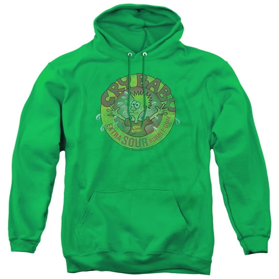 Dubble Bubble Logo Adult Pullover Hoodie Sweatshirt Kelly Green