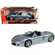 Porsche Carrera GT Black 1/24 Diecast Car Model by