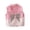 Pink A, variant on Toddler Girls Fashion Casual Loose Denim Sleeveless Jacket Sequin Bow Ruffle Pocket Fall