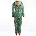 thumbnail image 5 of Zukuco Christmas Family Matching Hoodie Pajamas Cute Reindeer Romper Long Sleeve One Piece Jumpsuit Pjs for Adult Kids Baby, 5 of 7