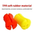 thumbnail image 3 of Transemion 2pcs Fastener Protection Binding Rods Strong Flexible Multi-function Gears Tie Holder Durable Supply Accessories Yellow, 3 of 6