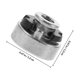 thumbnail image 2 of SHOWERORO Tornillo Con Rosca Para Asiento Trasero De Motocicleta Accesorio Color Plata, 2 of 8