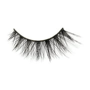 Kiss Lash Couture Triple Push-Up False Eyelashes, Strip Lashes, Teddy, Black, 12mm, 1 Pair