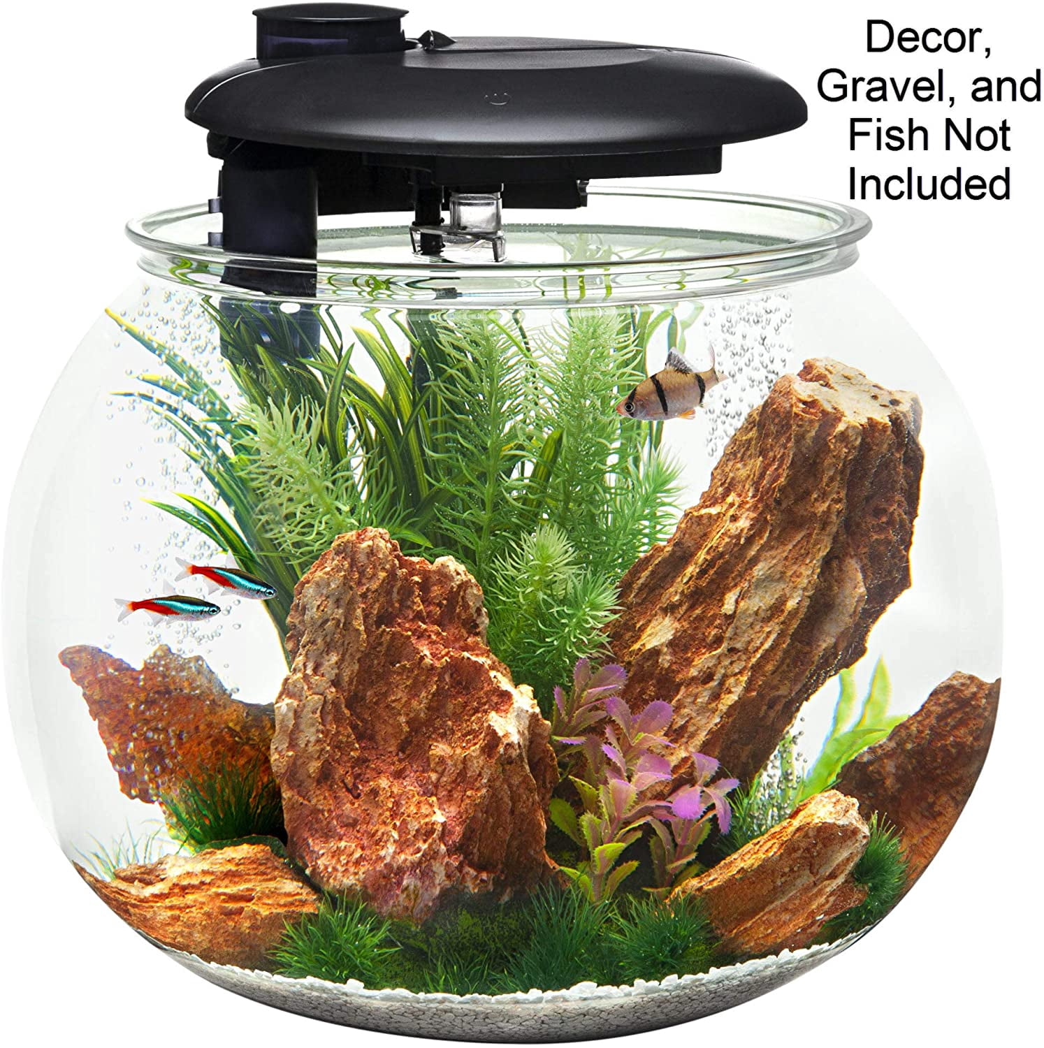 Penn-Plax AquaSphere 360 14-Gallon Polycarbonate Bowl Aquarium
