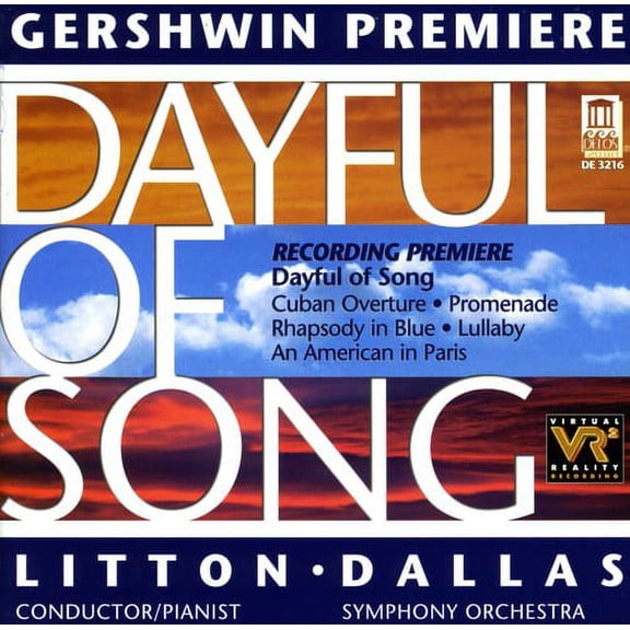 Andrew Litton - Dayful of Song / Rhapsody in Blue / Promenade - Music & Performance - CD
