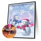 thumbnail image 1 of Cuadros Decorativos 5D bricolaje ronda completa taladro diamante pintura muñeco de nieve Kit decoración del hogar (NH2687) Ehuebsd embutido en tela, 1 of 8