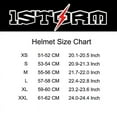 thumbnail image 6 of 1Storm Adult Motocross Helmet BMX MX ATV Dirt Bike Helmet Racing Style HF801 + Motorcycle Bluetooth Headset: Sonic Orange, 6 of 9