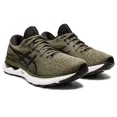thumbnail image 1 of ASICS GEL-Nimbus 24 Men's Running Shoes Olive Canvas/Gunmetal Size 8 US, 1 of 6