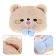 thumbnail image 2 of Cute Bear Car Headrest Pillow Plush Auto Pillow Travel Car Vehicles Pillow Universal Car Pillow Breathable Headrest Cushion for Car Vehicles Auto, 2 of 6