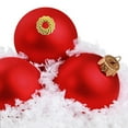 thumbnail image 5 of 100pcs Round Ornament Caps for Christmas Tree DIY Decorations Golden Replacement Hangers, 5 of 11