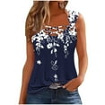 thumbnail image 2 of Runfenguu Tank Top For Women Spandex Tank Tops For Women Women'S Solid Color Camisole Sleeveless T-Shirt Loose Tank Tops Summer Tank Top, 2 of 4