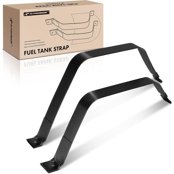 A-Premium Fuel Tank Straps Compatible with Ford F-150 F-250 1997-2004 with 24.5 Gallon Tank