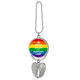 thumbnail image 1 of Colgante de ala ilustracion de bandera transexuales bisexuales, 1 of 3