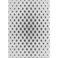 thumbnail image 1 of Ahgly Company Indoor Rectangle Patterned Off-White Novelty Area Rugs, 2' x 5', 1 of 6