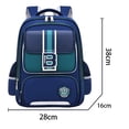 thumbnail image 2 of School Backpack for Teens Elementary Backpack With Spine Weight Reduction British Large Capacity Casual Daypack Travel Bag, 2 of 3