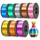 thumbnail image 1 of Filamento para impresora 3D TECBEARS Silk PLA, 1,75 mm, 250 g, 8 rollos, 1 of 9