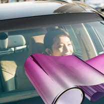 Car Front Windshield Sun Shade Film, Heat Insulation Window Tint UV Protection VLT Reflective Color Changing Film for Automotive Glass