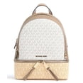 thumbnail image 6 of Michael Kors Womens Rhea Zip Medium Backpack Buttermilk Multi 30S0GEZB2V-798 One Size, 6 of 6