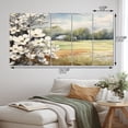 thumbnail image 4 of Designart "Dogwood Beauty at the Farm in White and Grey I" Floral Wall Art Prints Set, 4 of 5