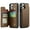 Brown, variant on for iPhone 11 Pro Max Case with Card Holder, Wallet Case for Women Men with RFID Blocking, Durable Leather Kickstand Magnetic Clasp Shockproof Phone Case for iPhone 11 Pro Max