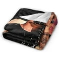 thumbnail image 3 of Kanes Music Browns Throw Blanket Super Soft and Warm Lightweight Flannel Blankets Fleece Microfiber Throws Blankets for All Seasons 40""X30"", 3 of 6