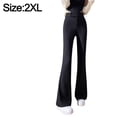 thumbnail image 2 of Pantalones Palazzo para mujer: pantalones acampanados de cintura alta y suaves como la mantequilla, 2 of 7