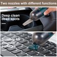 thumbnail image 4 of MesaSe 2200 pa Desktop Vacuum Cleaner USB Rechargeable Mini Table Dust Sweeper with Brush Handheld Keyboard Vacuum Cleaner Cordless Silent Portable Desk Dust Cleaner for Home Office Car, 4 of 10
