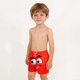 thumbnail image 5 of Pantalones cortos de bolsillo para niños con cordón elástico estampado casual traje de baño pantalones de cinco puntos, 5 of 8