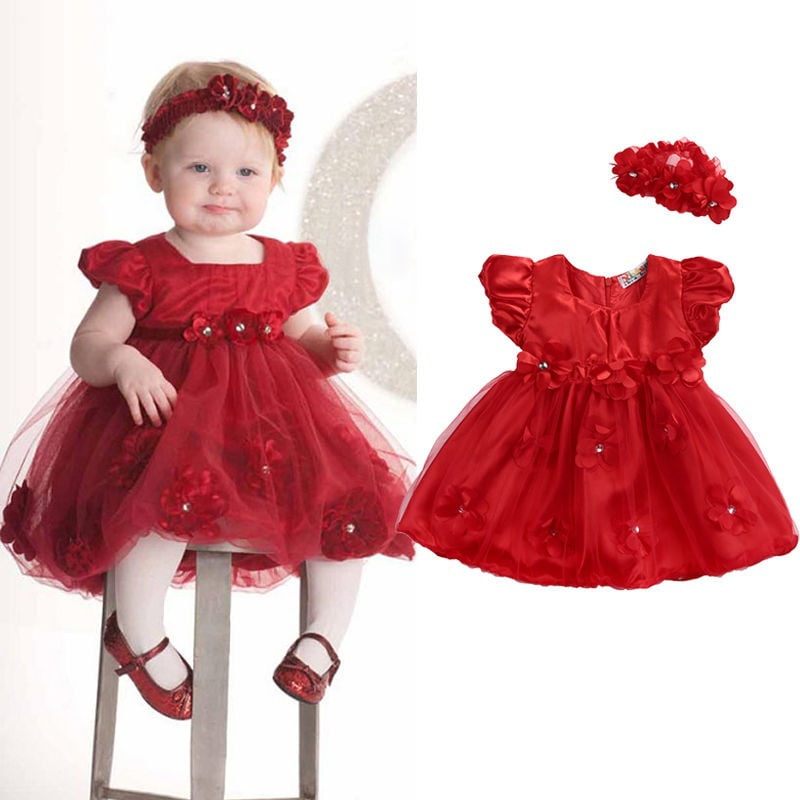 baby dress with tulle