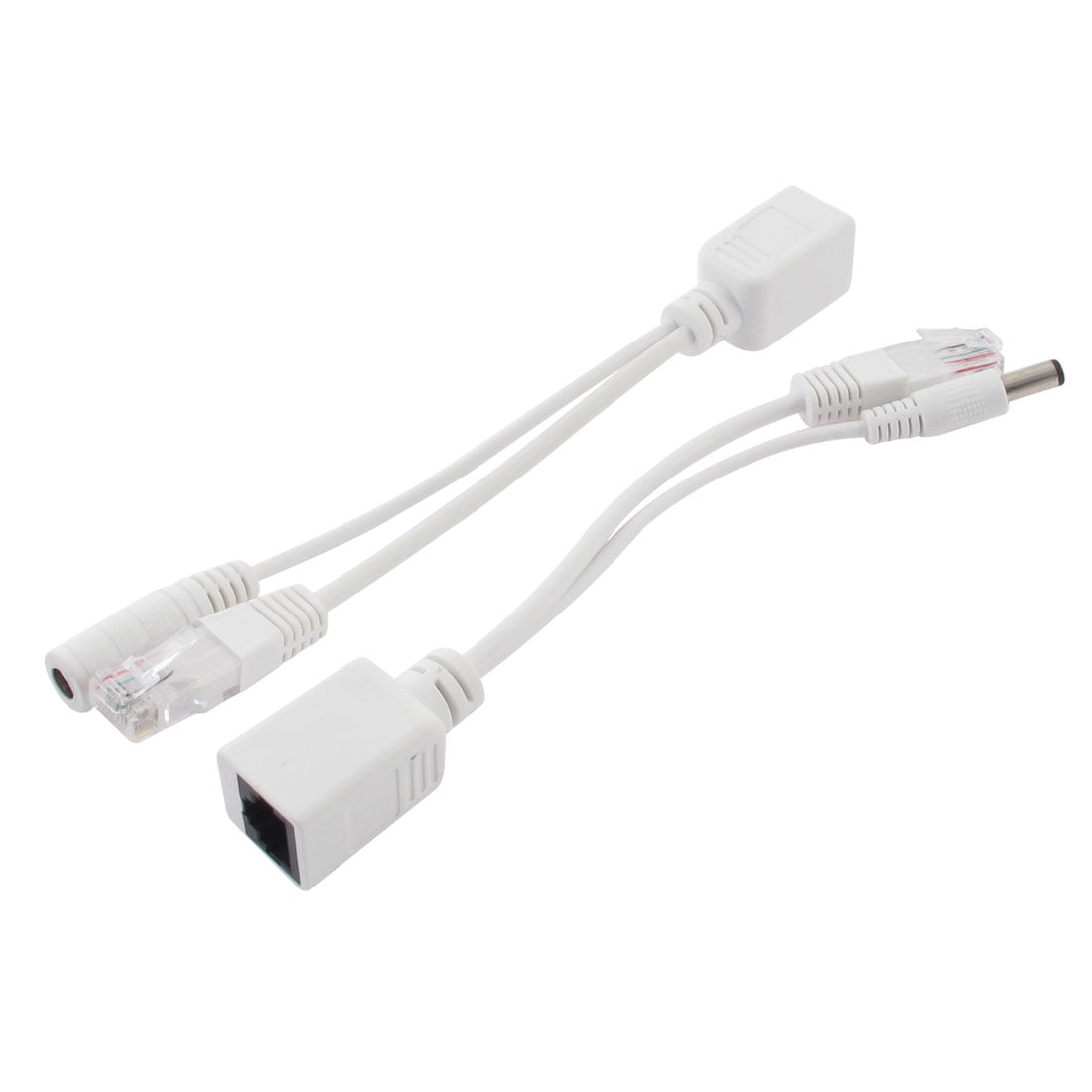 Passive PoE Power Over Ethernet Adapter Injector Splitter Kit PoE Cable