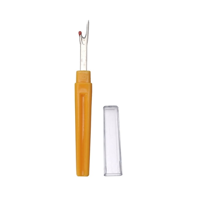 HLONK 12cm Embroidery Tools Disconnector Release Seam Ripper Stitch Unpicker With Plastic Handle Thread Cutter DIY Sewing Remover