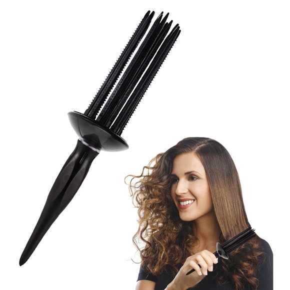 Product Massage Tools & 1 PCS Curling Roll Comb Heatless Curl Enhancer for Effortless Air Drying Hair Styling Device for Curls
